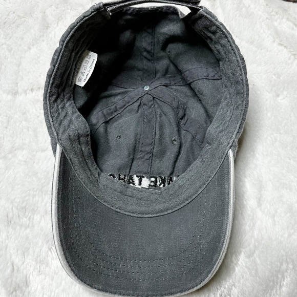 Youth Lake Tahoe Embroidered Mile High Mountains Dad Cap Grey Unisex Kid’s OS - Picture 8 of 9